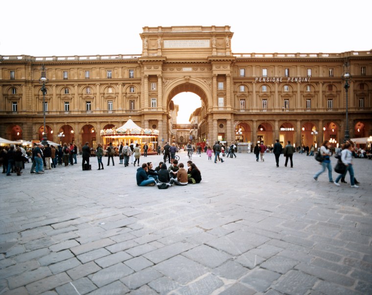 Image: Florence's Piazza della Repubblica